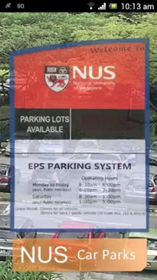 NUS Carparks android App screenshot 4